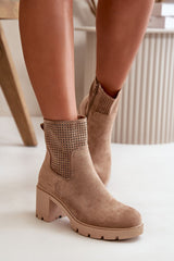 Jezzi ankle heel boots