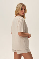 Loose simple cut Fune pyjamas set