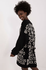 Long sleeves sweater with a print