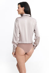 Long sleeves regular fit bodysuit