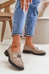 Classic flat heel moccasins