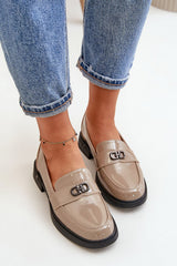 Classic flat heel moccasins