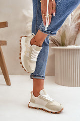 Classic design platform sneakers