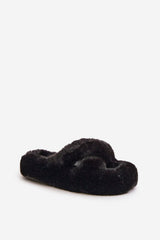 Women's slippers with a thick sole