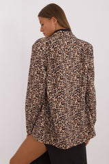 Long sleeves jacket with a stylish animal motif