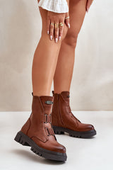 Women's eco leather ankle boots