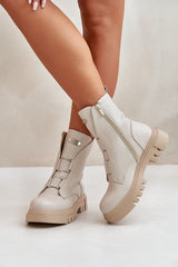 Women's eco leather ankle boots