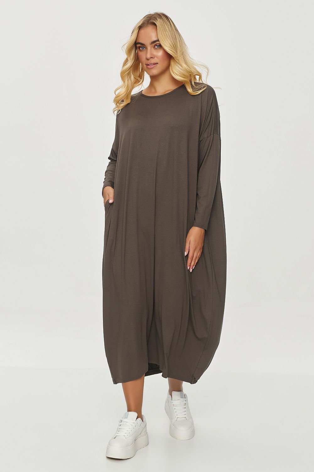 Long sleeves oversized loose cut daydress