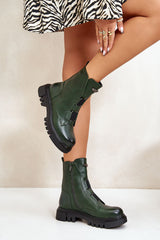 Women's eco leather ankle boots