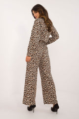 Fashionable animal motif shirt pants set