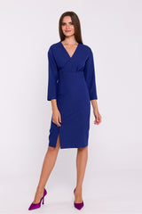 Elegant elbow-length sleeves daydress