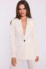 Elegant detachable flower jacket