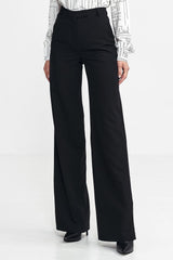 Women's high waist trousers with a fitted fit