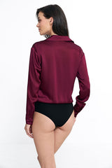 Long sleeves regular fit bodysuit