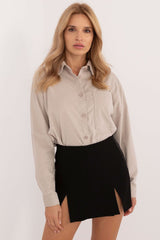 Long sleeve cotton casual shirt