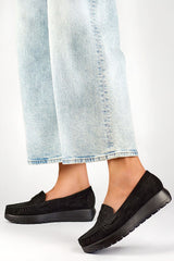 High platform moccasin