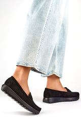 High platform moccasin