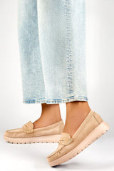 High platform moccasin