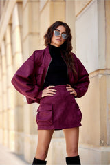 Elegant shorter wider cut jacket