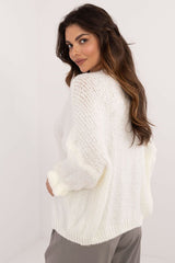 3/4-length sleeves three-string tie cardigan