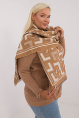 Stylish geometric pattern scarf