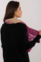 Long openwork scarf shawl