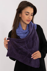 Long openwork scarf shawl