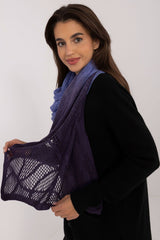 Long openwork scarf shawl