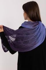 Long openwork scarf shawl