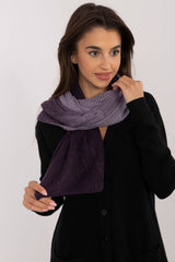 Long openwork scarf shawl