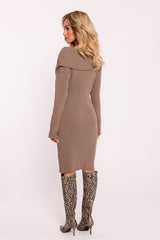 Long-sleeved sweater dress