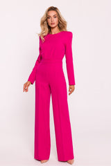 Elegant long sleeves formal jumpsuit