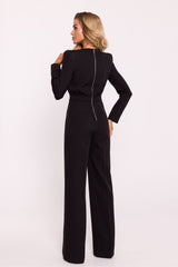 Elegant long sleeves formal jumpsuit