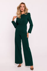 Elegant long sleeves formal jumpsuit