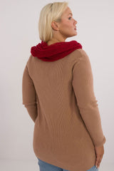 Women's knitted scarf shawl