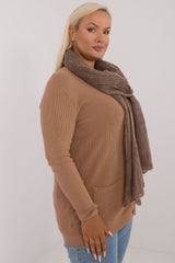 Women's knitted scarf shawl