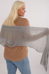 Women's knitted scarf shawl