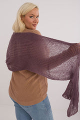 Women's knitted scarf shawl