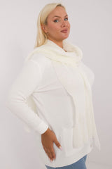 Women's knitted scarf shawl