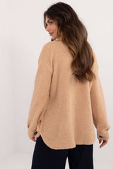 Long sleeve plush casual shirt