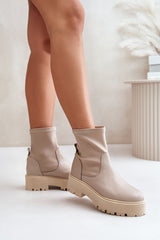 Women's slip-on ankle boots