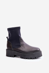 Women's slip-on ankle boots