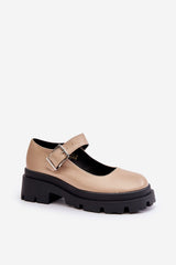 Stylish low shoes made of eco leather