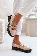 Low Shoes adjustable straps with buckles