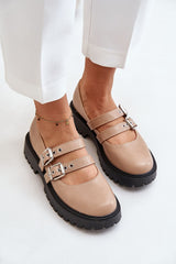 Low Shoes adjustable straps with buckles