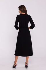 7/8 length sleeves elegant dress