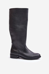 Classic cut knee-hight Boots