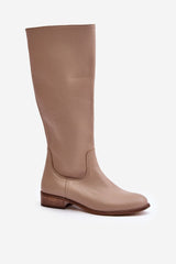 Classic cut knee-hight Boots