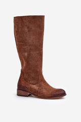 Classic cut knee-hight Boots