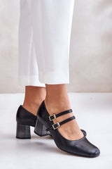 Laura Messi block heel pumps